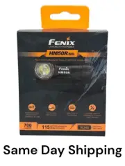 Fenix HM50R v2.0 700 Lumens USB-C Rechargeable White & Red LED Headlamp
