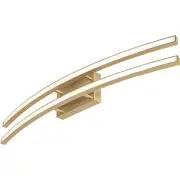 AFX Inc. HPRV3605LAJUDSB Harper Bathroom Vanity Light Satin Brass