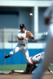 Shortstop Bucky Dent Of The New York Yankee 1980 Baseball Photo 7