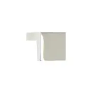 Alno A960-15-PC Tab Pulls 1 1/2" Pull Polished Chrome