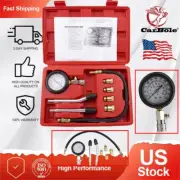 PETROL GAS ENGINE CYLINDER COMPRESSION TEST TESTER GAUGE KIT FOR CAR MOTORCYCLE