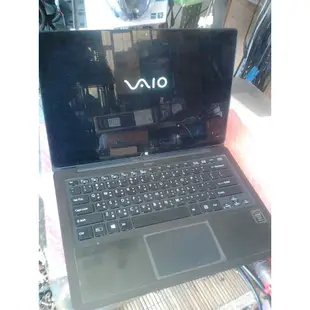 台中-東海電腦 Sony Vaio Fit 13A  開只現vaio,無法開機,硬碟無故障,送原廠修要2萬多