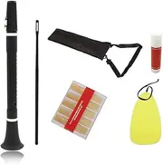 Mini Bb Clarinet for Beginners, Pocket Clarionet Woodwind Instrument with Storage Bags, Musical Instrument