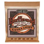 Ernie Ball Earthwood Phosphor Bronze Acoustic Guitar Strings