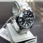 Casio Analog Metal Band casual Men MTP-V004D-1B2DF Watch Original Silver New