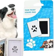 Cat Paw Ink Pads - Cute Non Toxic Ink Pads, Animal Lover Ink Pads | Inkless Clean Touch Baby Foot Printing Kit, diys Keepsake Pawprint Maker, newborns Impression Keepsake Kit for Family