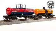 Broadway Limited 7667 HO Columbia Southern Hooker 1950 6000 Gallon Tank Set of 2