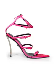 Pink Strappy Sandals