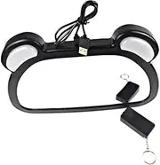 Rear View Mirror with Remote Control Real-Time Backseat Infant Baby Child Adjustable Car Mirror USB Charging Baby Mirror Black USB Rear View Mirror with Remote Control