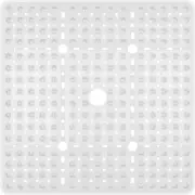 Extra Large Non Slip Shower Mat, anti Slip Bath Tub Mat Square 69 X 69Cm, Shower