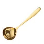 2Pcs 304 Stainless Steel Multi-Purpose Soup Spoon Colander Sauce Spoon