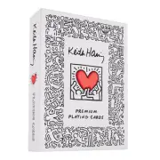 theory11 Keith Haring Premium Playing Cards, Poker Size Standard Index