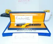 Waterman LAUREAT Fountain Pen, Green Marble, GT, NOS, Box, Nice