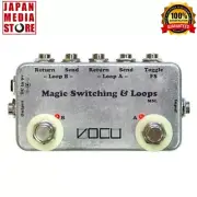 Vocu Magic Switching & Loops Guitar Effects Pedal Made in Japan
