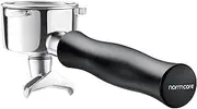 [Normcore] 54mm Double Spout Portafilter with Basket - Anodized Aluminum Handle and 18g Basket - Fit 54mm Breville/Sage Machines