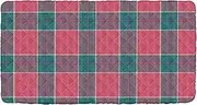 Merry Christmas Buffalo Plaid Check Toddler Travel Bed Sheet Soft&Comfortable Cot Sheet for Kid Travel Bed for Children Beach Cot 50'' x 25'' (Sheet,Bed Not Included)