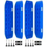 X-BULL 4X4 Recovery tracks 10T 2 Pairs/ Sand tracks/ Mud tracks/ Mounting Bolts Pins Gen 2.0 -Blue