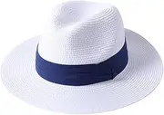 [HAMKVBPR] Men's Straw Hat Men's Sunshade Beach Hat Bowler Hat Straw Hat Holiday Hat