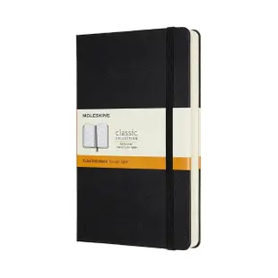 【MOLESKINE】經典加量型硬殼筆記本(L型橫線黑)