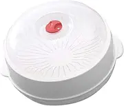 Alipis High Temperature Microwave Steamer for Dumplings Food Single Container Lid Easy to Clean Safe for -Term Use for Home Kitchen Cooking