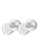Godinger Hanukkah Plates, Set of 4