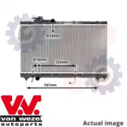 RADIATOR ENGINE COOLING FOR TOYOTA CELICA 7A-FE 1.8L 4cyl CELICA