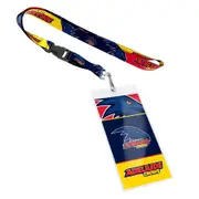 Adelaide Crows AFL Lanyard with Breakaway Swivel Hook