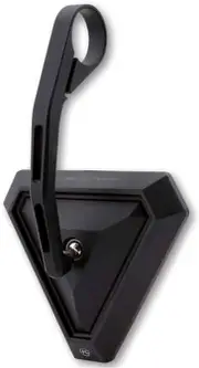 Highsider Tetra, bar end mirror , color: Black , size: Long