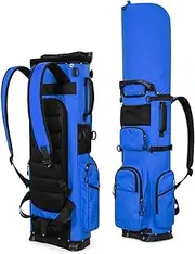 Golf Bag, Portable Travel Golf Bag, Waterproof Lightweight Golf Stand Bag with 7 Way Top Dividers, Adjustable Dual Straps