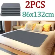 2X Incontinence Bed Pads Mats Sheet Septal Urine Pad Mattress Protector