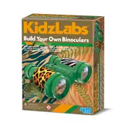 4M Kidzlabs Build Your Own Binocular STEM Educational Toy Kids Green 5y+