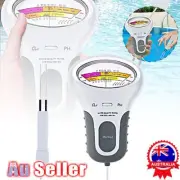 Swimming Pool Kit Meter Chlorine Digital PH Water Quality Tester Level MonitorGV