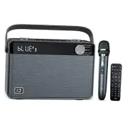 Karaoke Machine, Bluetooth Speaker with Wireless Microphone, 40W Hi-Fi Audio