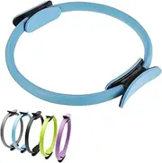 Pilates Ring Fitness Trainer， Pilates Ring Magic with Double Padded Handles， Pilates Ring Circle for Stretching & Home Gym Exercise