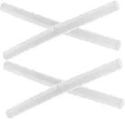Gogogmee Pack Silicone Lip Brush Set Double-sided Makeup Brushes Lip Mask Applicator Travel-size Gloss Applicator Soft Silicon for Eye Shadow