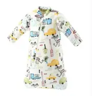 100% Baumwolle Long Sleeve Sleep Sack - Soft,Sleeping Bag SZ 0-6 Months Boys