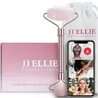 Rose Quartz Face Roller with 4 Ebooks | 100% Natural Facial Quartz Roller