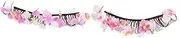 Vaguelly 1Pair Fluffy Strip Lashes for Natural Look Performance Eyelashes for Makeup Festivals and Special Occasions Lightweight Easy to Apply False Eyelashes