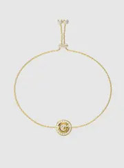 GUESS Gold G Coin Pavé Bracelet