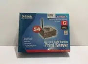 D-Link DP-G310 Wireless Print Server AirPlus G USB 54Mbps 802.11g Factory Sealed