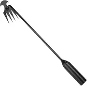 4 Teeths Multifunctional Weed Rake Portable Garden Weeding Tool for Vegetable Planting Household Tools Gardening Farm Weeding Remover Pick Hand Handle Tools Weeder Deals Tool Garden Uprooting