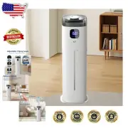 9L Ultrasonic Cool Mist Humidifier for Large Rooms - Adjustable Humidity Control