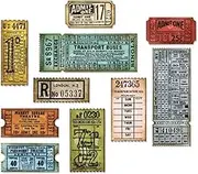 Sizzix, Multi Color, Thinlits Die Set, Ticket Booth by Tim Holtz, 6 Pack, One Size