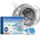 Washing Machine Cleaning Effervescent Tablets Remove GXO Dirt and Laundry Y9Q6