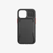 Tech21 EvoMax Phone Case with Holster for iPhone 13 mini - Off Black - Off Black