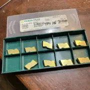 Qty.9 Tool Flo FLJF-3010R16 GP50C Carbide Inserts (C22)