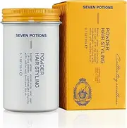 Seven Potions Hair Styling Powder For Men 20g: Root Lifting Dust, Volume & Texture – Flexible Hold, Natural Look for All Hair Types – Vegan, Cruelty Free