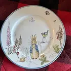 Zrike Brands Beatrix Potter Peter Rabbit Dinner Plate NWT Set Of 4