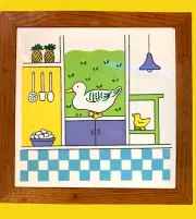 Dietary Diva Duck trivet & kitchen decor