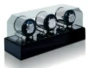 Orbita Futura 3 Triple Automatic Watch Winder Black Laquer W34004